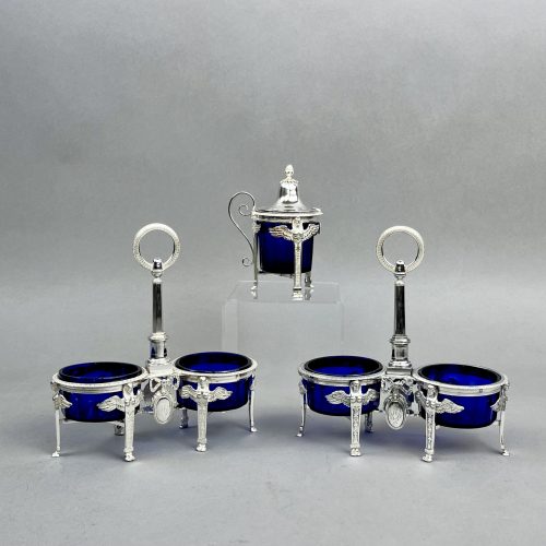 Ensemble à épices en argent « retour d’Egypte »